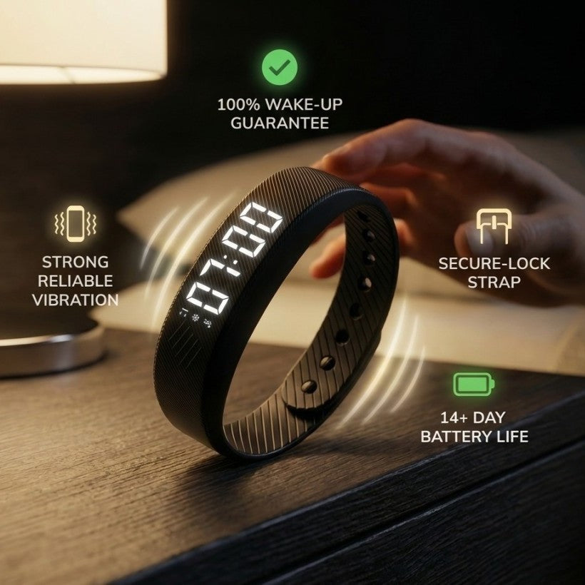 Silent 100% Wake-Up Alarm