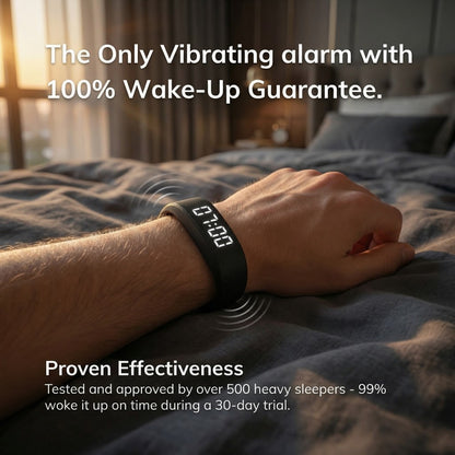 Silent 100% Wake-Up Alarm